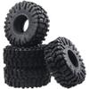 1.9 Crawler Tires 4.72" OD Rubber Tires Fit 1.9" Beadlock Wheel Rims & 1.9 Metal Beadlock Wheels RC Wheel Rim Set 6-Spoke view 2