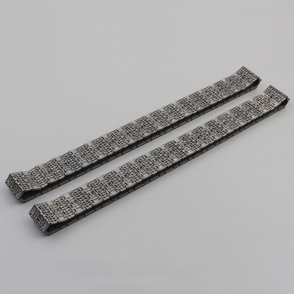 RC Tank Metal Upgrade Repair and Modification Parts Metal Caterpillar, Drive Wheels, etc. Suitable for Henglong 1/16 Soviet T-34/85 Medium Tank3909-1 (Metal track)