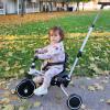 Glaf Tricycle for Toddlers 1-3 Toddler Bike with Push Handle 2-4 Years Baby Bike Toys for 2 Years Boys and Girls Balance Bike with Adjustable Seat Height and Backrest Birthday Gift (White) view 2