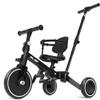 Glaf Tricycle for Toddlers 1-3 Toddler Bike with Push Handle 2-4 Years Baby Bike Toys for 2 Years Boys and Girls Balance Bike with Adjustable Seat Height and Backrest Birthday GiftBlack view 1