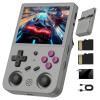 GiipGoop RG353V Retro Gaming Console Handheld Game Console 3.5"" IPS Screen Android 11 and Linux System 64G TF Card 4420+ Classic Games RK3566 64bit Game Player Bluetooth 4.2 and 5G WiFi(Gray), Grey view 1