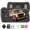 GiipGoop RG405M Portable Game Console Retro Handheld Game Console Aluminum Alloy CNC Android 12 System 4.0 Inch IPS Touch Screen with 128G TF Card 3172 Games, 5G WiFi and Bluetooth 5.0(Black), Medium view 1