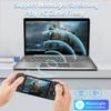 GiipGoop RG405M Portable Game Console Retro Handheld Game Console Aluminum Alloy CNC Android 12 System 4.0 Inch IPS Touch Screen with 128G TF Card 3172 Games, 5G WiFi and Bluetooth 5.0(Black), Medium view 2