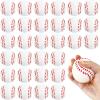 30 Pack Baseball Stress Balls,2.5 Inch Soft Foam Baseballs,Sports Squeeze Balls Toys for Kids,School Carnival Reward,Sports Theme Party view 1
