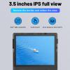 RG353VS Retro Gaming Console Handheld Game Console RG353VS Linux System, 3.5 Inch IPS Screen Protector 64G TF Card, Preload 4452 Games RK3566 64bit Gaming Console 5G WiFi/4.2 Bluetooth(Black) view 2