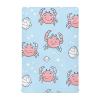 Bulletgxll Crib Sheets for Boys Girls - Cute Crabs Soft Breathable Fitted Crib Sheet - Toddler Bed Sheets for Standard Crib Mattress, 39"X27" X5" view 1