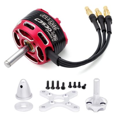 C3530 V2 1100KV Outrunner Brushless Motor Shaft Diameter 4MM for RC Airplane Aircraft Fixed Wing RC Drone