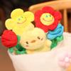 GracesDawn Plush Flowers, Rose Sunflower Bouquet, Plush Bouquet Toys, Cartoon Sunflower Bouquet Roses, Wedding Events, Mother's Day, Valentine's Day, Gift Decoration Gifts, Height 13.7 inches view 2