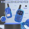 Selieve Walkie Talkies Kids with Dinosaurs Silicone Sleeve 1000FT Range 2 Channels 2 Way Radio,Boys Toys Age 4-6 Toddler Walkie Talkies 3-12 Year Old Boy Birthday Gifts Children Backyard Toys view 2