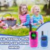 Selieve Walkie Talkies Kids with Dinosaurs Silicone Sleeve 1000FT Range 2 Channels 2 Way Radio,Boys Toys Age 4-6 Toddler Walkie Talkies 3-12 Year Old Boy Birthday Gifts Children Backyard Toys view 4