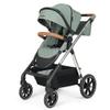 Beberoad Love RX 3-in-1 Baby Stroller, Toddler Stroller, Foldable Infant Stroller, Reversible Toddler Seat with Organizer, Rain Cover, Sunshade & Mosquito 2 in 1 Cover and Large Storage Basket (Green) view 1