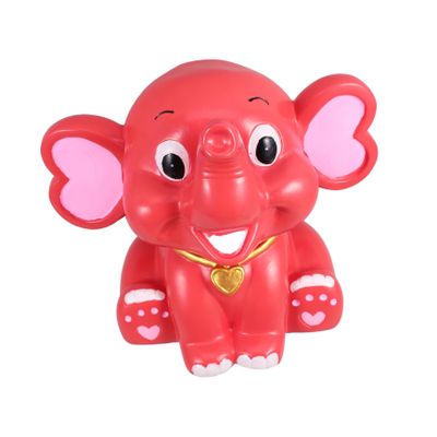 Abaodam Adorable Elephant Piggy Bank Cute Vinyl Storage Container for Boy Girl Coin Bank for Daily Savings and Girls and Fun Design