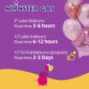 Monster Gas 22L Helium Tank For Balloons At Home, Balloon Helium Tank Up To 100 Latex Balloons, Small Helium Tanks view 4