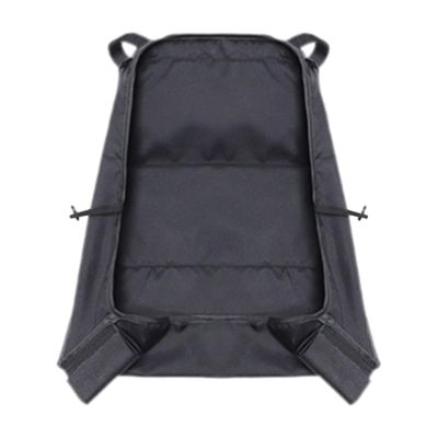 EHJRE Baby Stroller Bottom Basket, Pram Under Storage Basket, Hanging Pushchair Side Underseat Storage, Black
