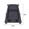 EHJRE Baby Stroller Bottom Basket, Pram Under Storage Basket, Hanging Pushchair Side Underseat Storage, Black view 4