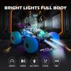 BFUNTOYS RC Cars,Remote Control Car RC Truck for Kids Boys Ages 4-7 8-12 Adults Toddler, Off Road Radio Controlled Toy with LED Lights,20KMH,40Mins,2.4Ghz view 3