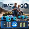 BFUNTOYS RC Cars,Remote Control Car RC Truck for Kids Boys Ages 4-7 8-12 Adults Toddler, Off Road Radio Controlled Toy with LED Lights,20KMH,40Mins,2.4Ghz view 4