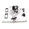 FLMLF Alloy CNC Symmetrical Steering with Equipment Warehouse Kit for 1/5 HPI ROFUN BAHA KM ROVAN Baja 5B 5T 5SC Rc Car Parts (Silver) view 1