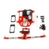FLMLF Alloy CNC Symmetrical Steering with Equipment Warehouse Kit for 1/5 HPI ROFUN BAHA KM ROVAN Baja 5B 5T 5SC Rc Car Parts (Red) view 1