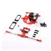 FLMLF Alloy CNC Symmetrical Steering with Equipment Warehouse Kit for 1/5 HPI ROFUN BAHA KM ROVAN Baja 5B 5T 5SC Rc Car Parts (Red) view 2
