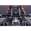FLMLF Alloy CNC Symmetrical Steering with Equipment Warehouse Kit for 1/5 HPI ROFUN BAHA KM ROVAN Baja 5B 5T 5SC Rc Car Parts (Red) view 4
