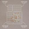 Toddlekind Playmat - Premium Foam Playmat, 4 x 6 feet, 6 Tile Extra Thick Foam Floor Puzzle Mat for Babies/Toddlers Stylish, Non-Toxic, Odorless. Perfect for Tummy Time & Play. 0m+ (Cream/Off White) view 2