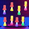 CHUNNIN 24 PCS Light Up Jumping Spring Rocket Launchers Toys with Flashing LED's, LED Light Up Party Favors, Classroom Rewards Prizes, Goodie Bag Fillers, Birthday Suprises - Games for Boys and Girls view 4