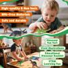 Zippytots Dinosaur Toys for Kids 3-5-7-14 Realistic Plastic Dinosaur Figures with Metal Storage Box & Learning Booklet - Educational Dino Figure Toys for Boys Girls Toddlers view 3