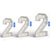 2024 Graduation Decorations,Class Of 2024 Graduation Sign Table Lamps,LED Letter Lights Sign For Kindergarten Preschool High School(2024 White,2FT) view 3