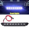 1/8 Scale RC Car Led Light Kit Front/Rear Bumper Lights Lamp for TRX Maxx Slash 4X4 Short Course Truck Car Upgrades view 2