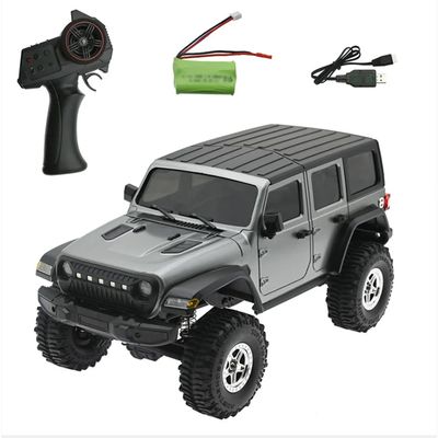 wheelfun RC 1/18 4WD Crawler RTR Off-Raod Truck Lights Remote Control Car Brush Motor Waterproof Brushed ESC