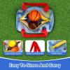 Balls Toys Gift for Toddlers 3 4 5 Years Old,6 Small Sports Foam Balls for Baby with Soccer Ball,Basketball,Football,Baseball,Tennis Ball and Volleyball,Mini Soft Balls for Kids Boys Girl view 4