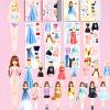 Magnetic Dress Up Dolls, Magnetic Doll Dress Up Kits Magnetic Paper Dolls Pretend Play Set for Girls Ages 4 Years and Up Kids Travel Activities Road Trip Car Ride Interactive Learning Imagine Gift view 1