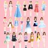 Magnetic Dress Up Dolls, Magnetic Doll Dress Up Kits Magnetic Paper Dolls Pretend Play Set for Girls Ages 4 Years and Up Kids Travel Activities Road Trip Car Ride Interactive Learning Imagine Gift view 4