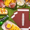 100Pcs Football Paper Napkins, 3-Ply Sports Party Towels, Super Game Bowl Party Decoration Football Theme Birthday Party Favors view 4