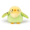 Adorlynetty 5 inches Parakeet Plush Toy Bird Stuffed Animal Doll Plush Toy Holder Bag Pendant Party Favor Gifts Toys for Kids view 1