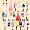 Magnetic Dress Up Dolls, Magnetic Doll Dress Up Kits Magnetic Paper Dolls Pretend Play Set for Girls Ages 4 Years and Up Kids Travel Activities Road Trip Car Ride Interactive Learning Imagine (D Set) view 4