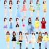 Magnetic Dress Up Dolls, Magnetic Doll Dress Up Kits Magnetic Paper Dolls Pretend Play Set for Girls Ages 4 Years and Up Kids Travel Activities Road Trip Car Ride Interactive Learning Imagine Gift view 4