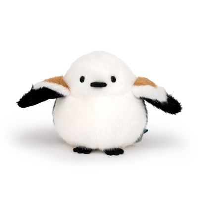 Adorlynetty Bird Stuffed Animal Cute Bird Plush Bag Pendant Simulation Toys for Kids Pendant Doll Birthday Gift Decoration(Linnet Plush)