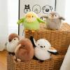 Adorlynetty Bird Stuffed Animal Cute Bird Plush Bag Pendant Simulation Toys for Kids Pendant Doll Birthday Gift Decoration(Linnet Plush) view 4