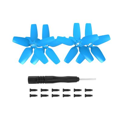 ABZEKH Drone Accessories for Avata Safety Bumper Dron Security Bar Guard for Anti-Collision Propeller Protection Ring Buffer for DJI Avata Drone Accessories(2Pairs Blue)