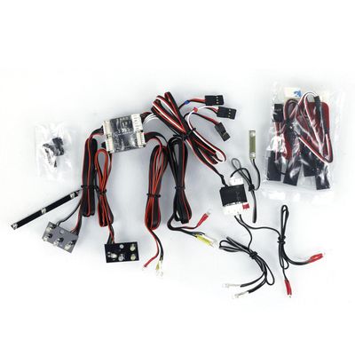 wheelfun Light System for JDModel 1/10 F150 RC Crawler Car Off-Road Vehicles Model Parts for Hobby