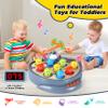 Yerloa Game for Toddlers 2 3 4 5 Year Old Boy Toys Christmas Unique Gift Kids Toys Ages 2-4 4-6 2-3 3-5 4-8 Interactive Learning Educational with Spray 2 Hammers, 5 Modes, 9 Music & Light view 2