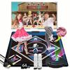 WuZhuangYuan A Single-Person Dance mat with Camera, 64GB Card, 650 Songs, 1000 Games, 81 Music Videos. Luxurious Gift for Boys and Girls, Made of high-Grade Flannel. Suitable for TV use. view 1