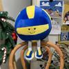 XIZHI 13.7" Cute Football Plush Toys Soft Stuffed Sport Throw Pillow Plush Ball Gift for Kids Birthday and Christmas Decoration (Volleyball) view 1