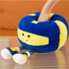 XIZHI 13.7" Cute Football Plush Toys Soft Stuffed Sport Throw Pillow Plush Ball Gift for Kids Birthday and Christmas Decoration (Volleyball) view 4