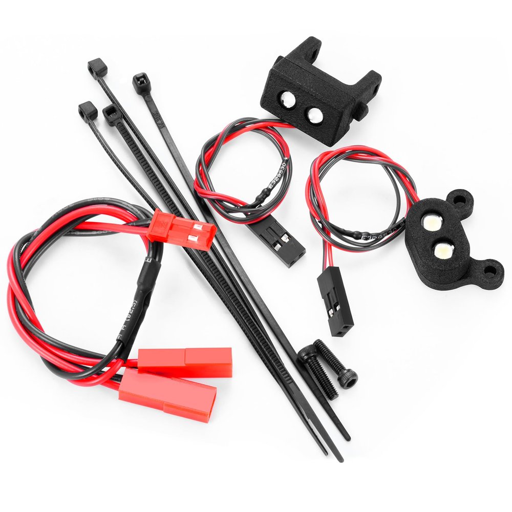 1/14th RC Car LED Light Kits Headlights Taillights Lamp Upgrades for LOSI Mini 8IGHT 4WD Buggy Brushless Car Parts