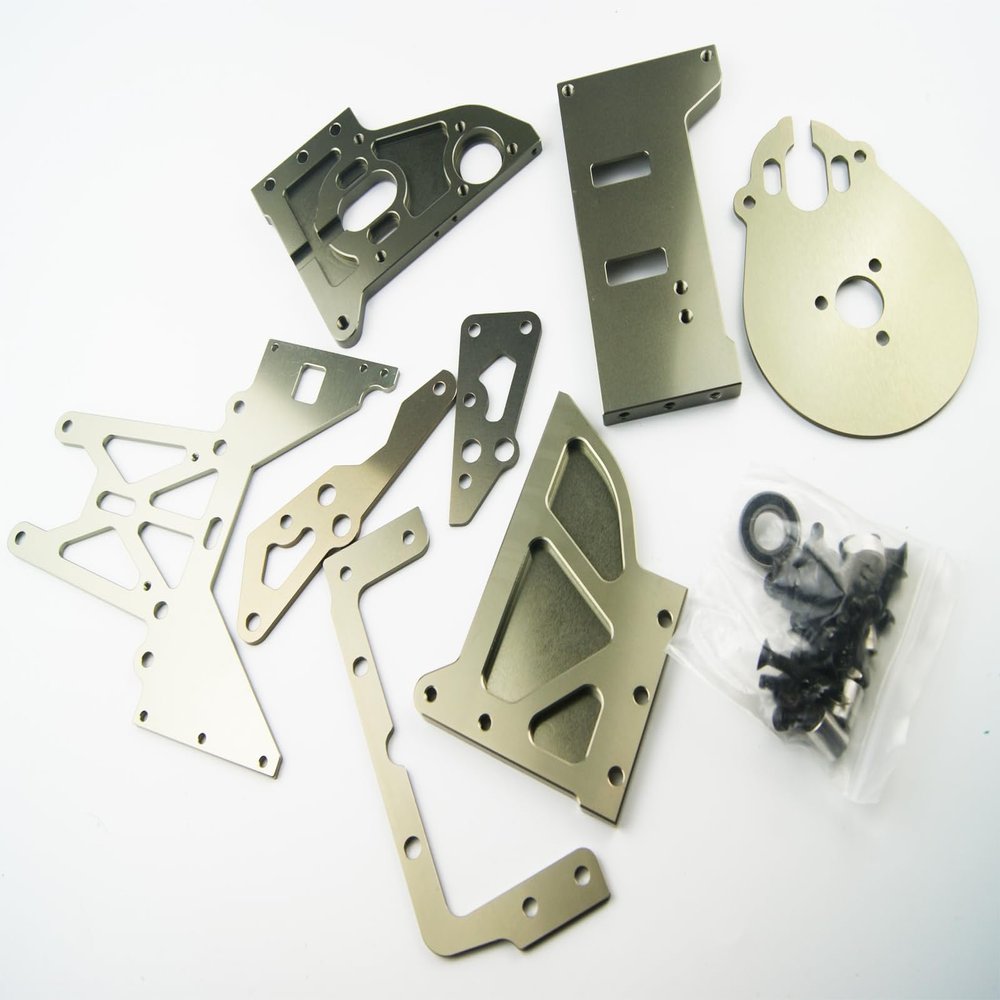 Gas To Brushless Motor Conversion Mount for Rovan HPI KM Baja 5B 5T 5SC Buggy