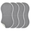 Emelivor Rock Gray Muslin Burp Cloths for Baby Super Soft Baby Burp Cloths 2 Pack Absorbent Baby Washcloths Bibs Burping Cloth Spit Up Rags for Newborn Babies Girls Boys view 2