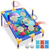 3-in-1 Bean Bag Toss Game Toy,Outdoor Toss Game with Stand for Ring Toss,Bean Bags & Balls, Family Party Supplies for Kids,Birthday for Boys,Toddlers Ages 3 4 5 6 Years Old view 1